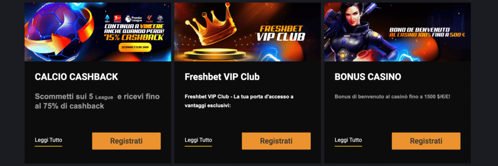 Codice Promozionale 2 Freshbet Codice Promozionale