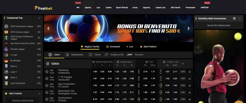 Scommesse 3 Freshbet Scommesse Sportive